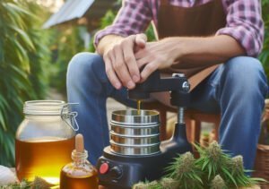 fabrication de l'huile de CBD sans solvant